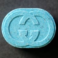 pink gucci pill square